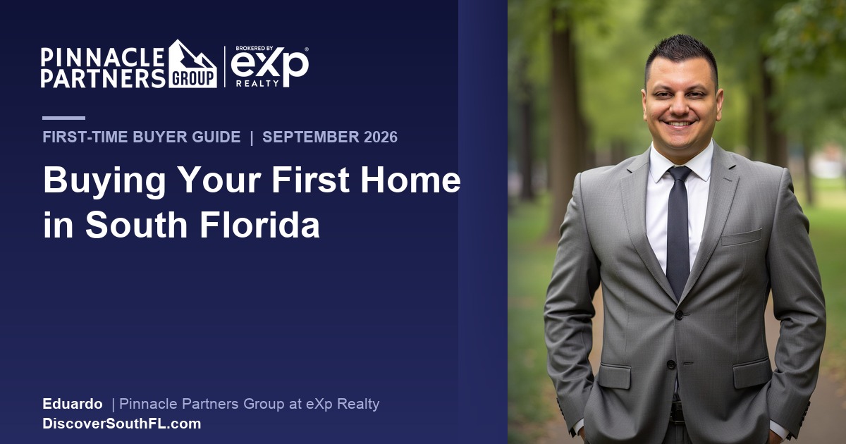 First-Time Home Buyer Guide: South Florida 2026