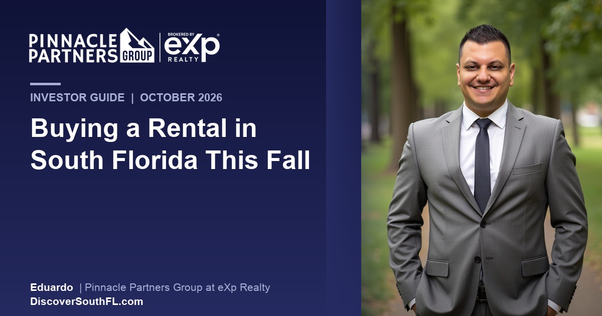 South Florida Rental Property Investing: Oct 2026
